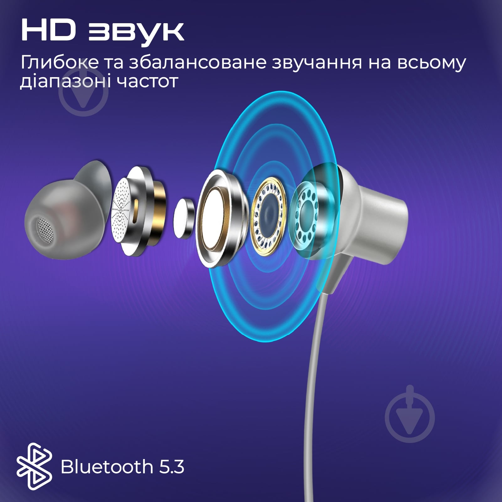 Наушники Promate Leap Silver silver (leap.silver) - фото 3
