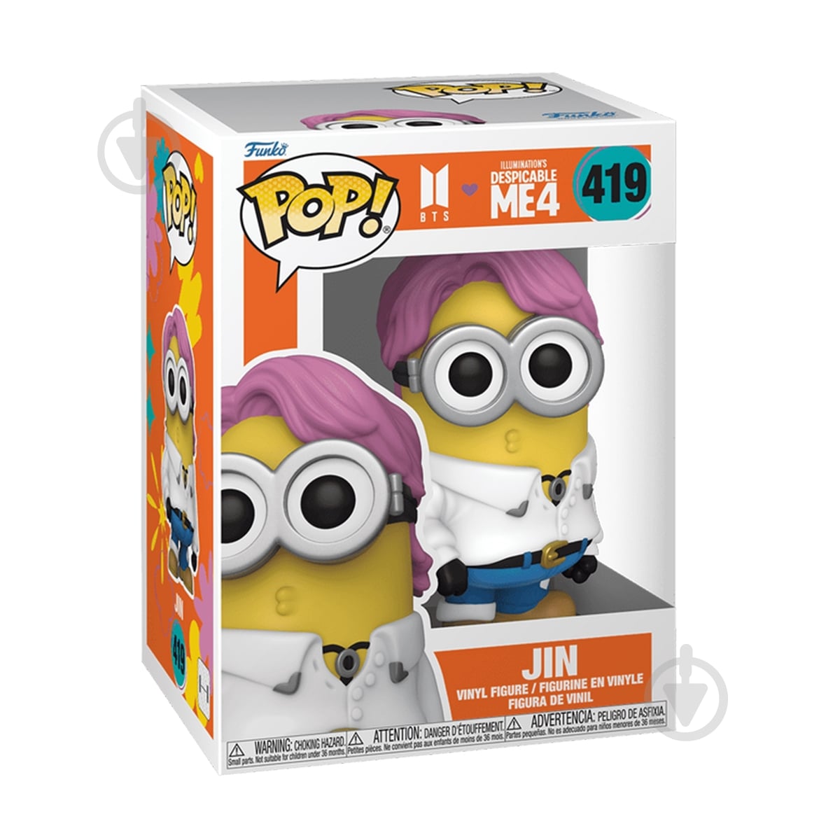 ᐉ Фигурка Funko POP! серии Minions x BTS Джин 85965 • Купить в
