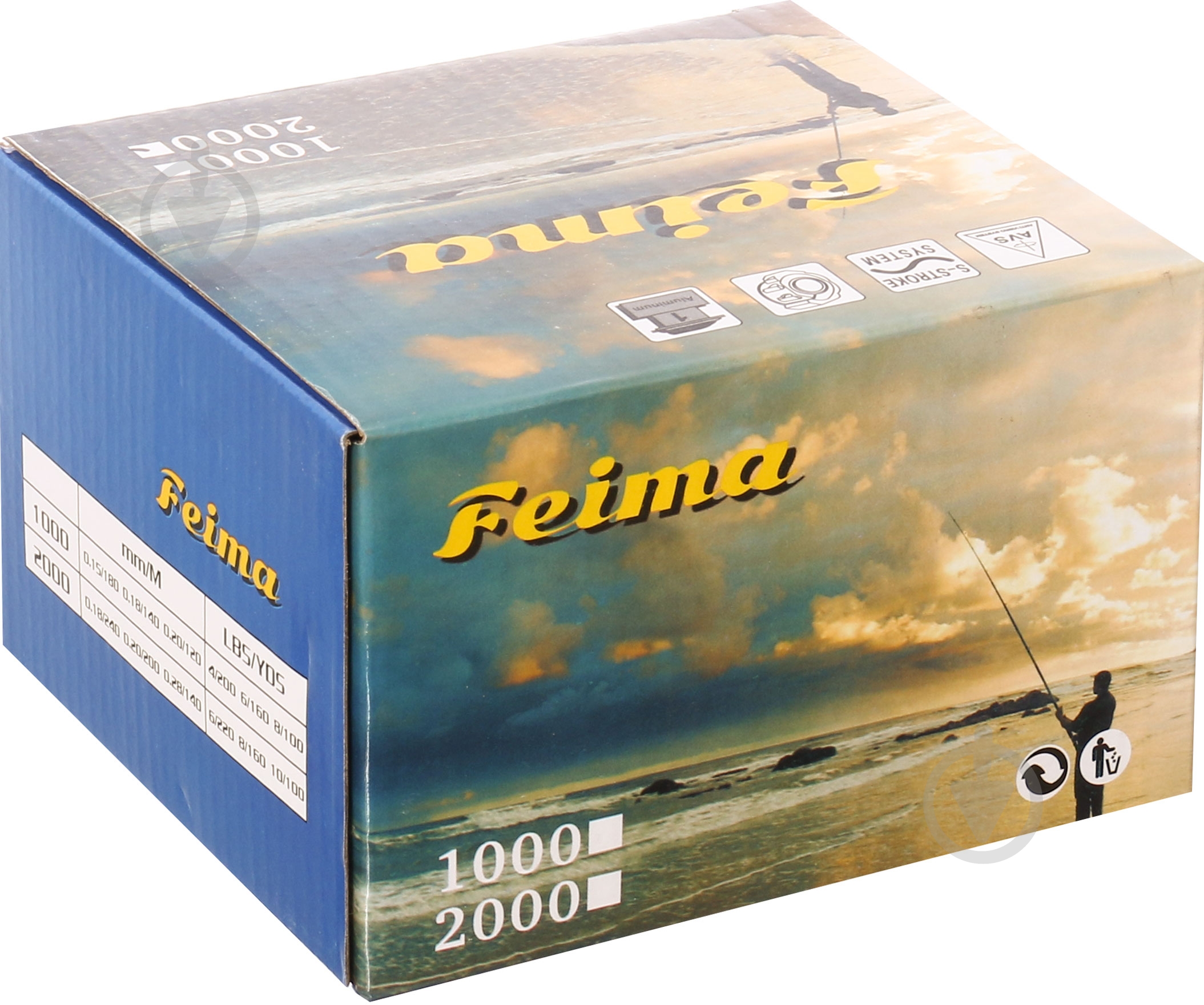 Катушка карповая Feima LA2000AFD 5+1BB 2000 - фото 8