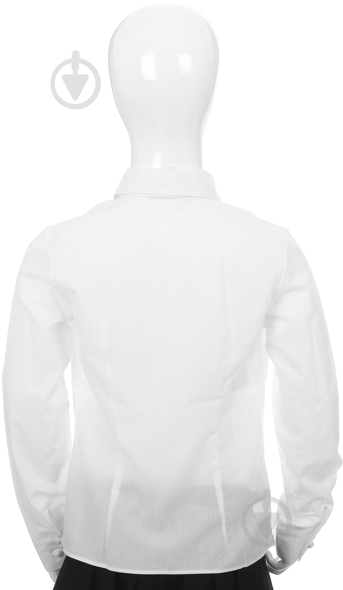 Блуза Sasha р.134 белый 3676 - фото 3 Блуза Sasha р.134 белый 3676 - фото 3