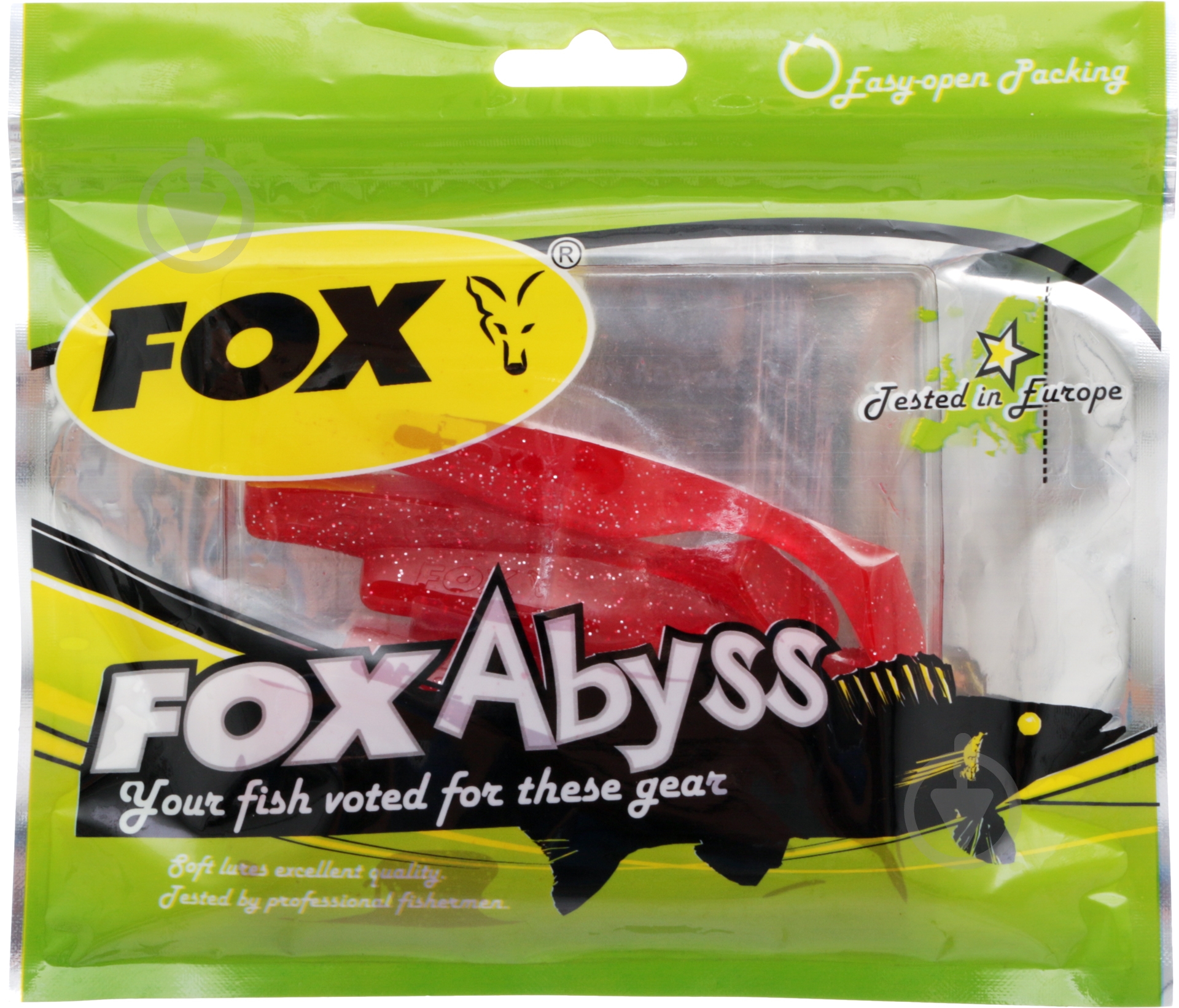 Віброхвіст FOX Abyss 90 мм 8 шт. #035 - фото 2