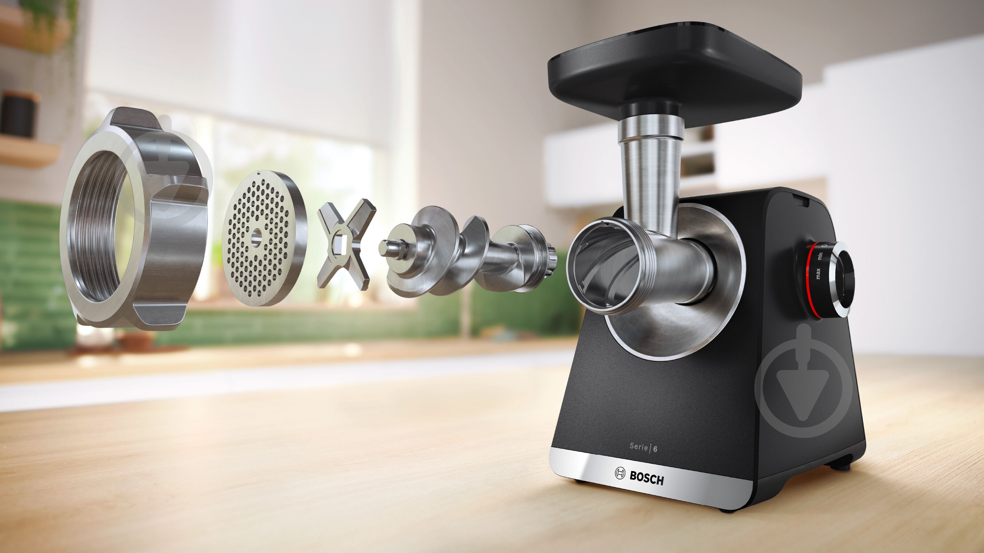 ВИТРИНА! Мясорубка Bosch MultiPower Серия 6 MFWS682B - фото 2