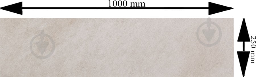 Плитка STN CERAMICA Монт Фарон бейге 25x100 - фото 4