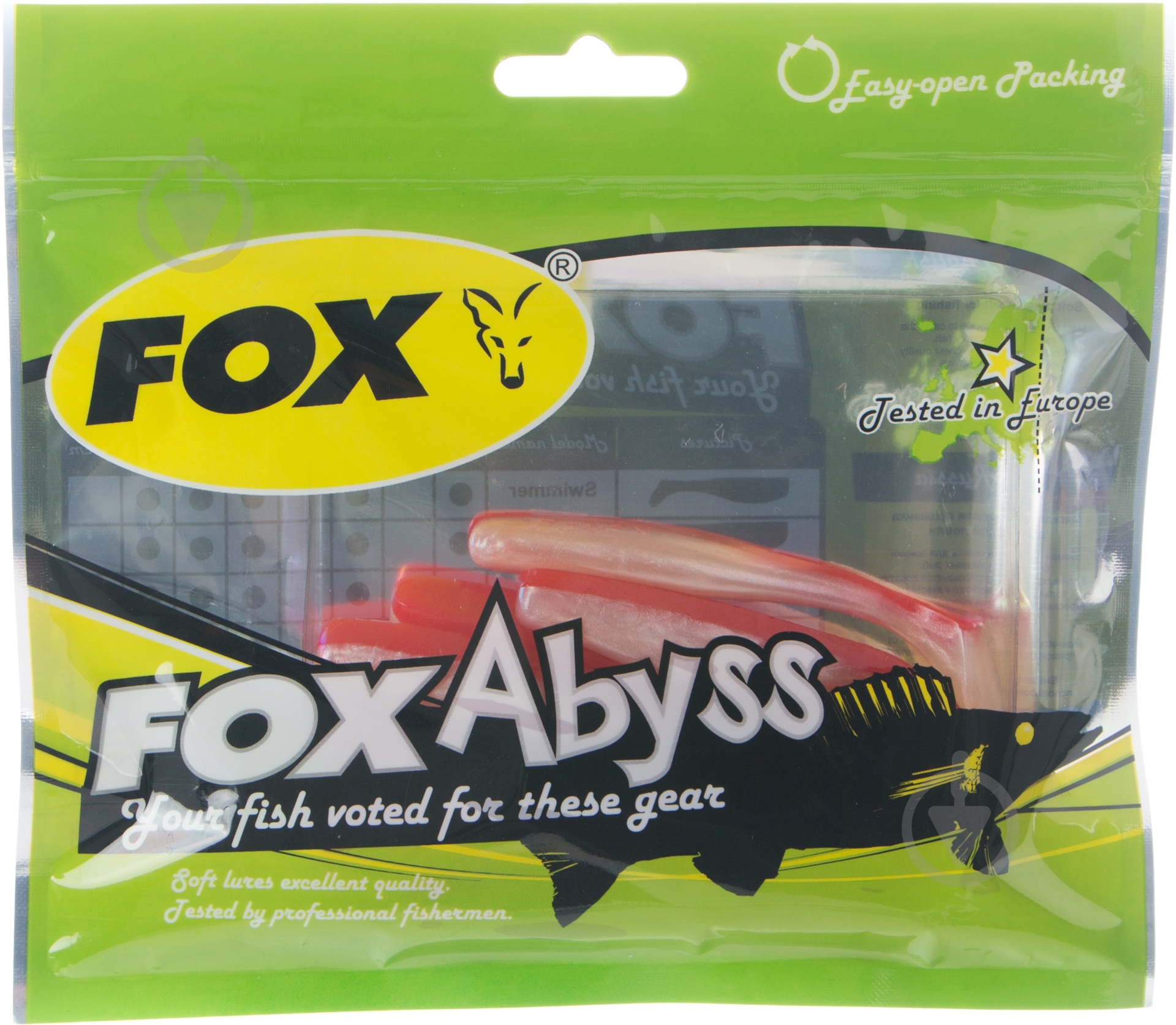 Виброхвост FOX Abyss 90 мм 8 шт. #043 - фото 2 Виброхвост FOX Abyss 90 мм 8 шт. #043 - фото 2