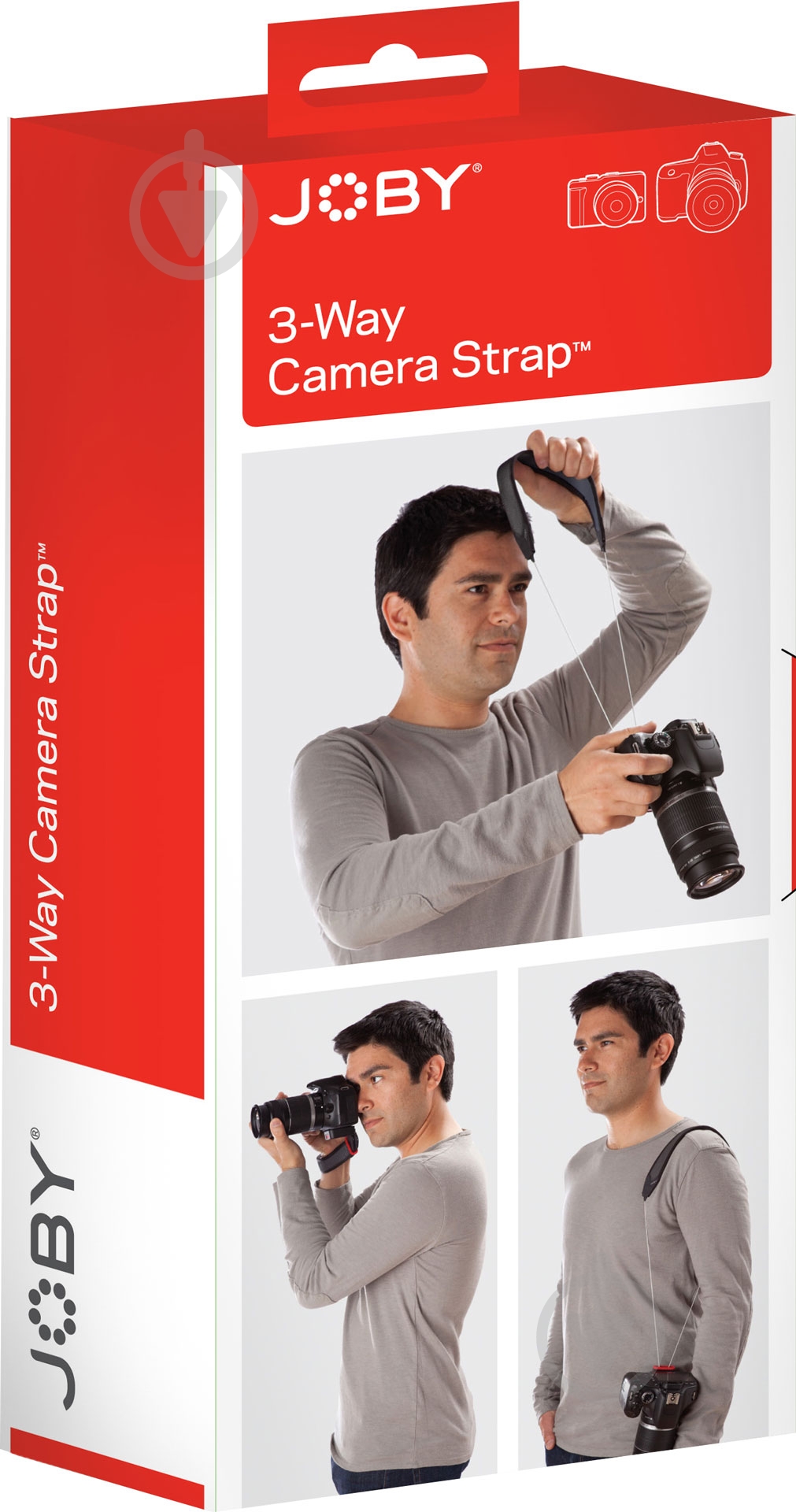 Ремень JOBY 3-Way Camera Strap - фото 5 Ремень JOBY 3-Way Camera Strap - фото 5
