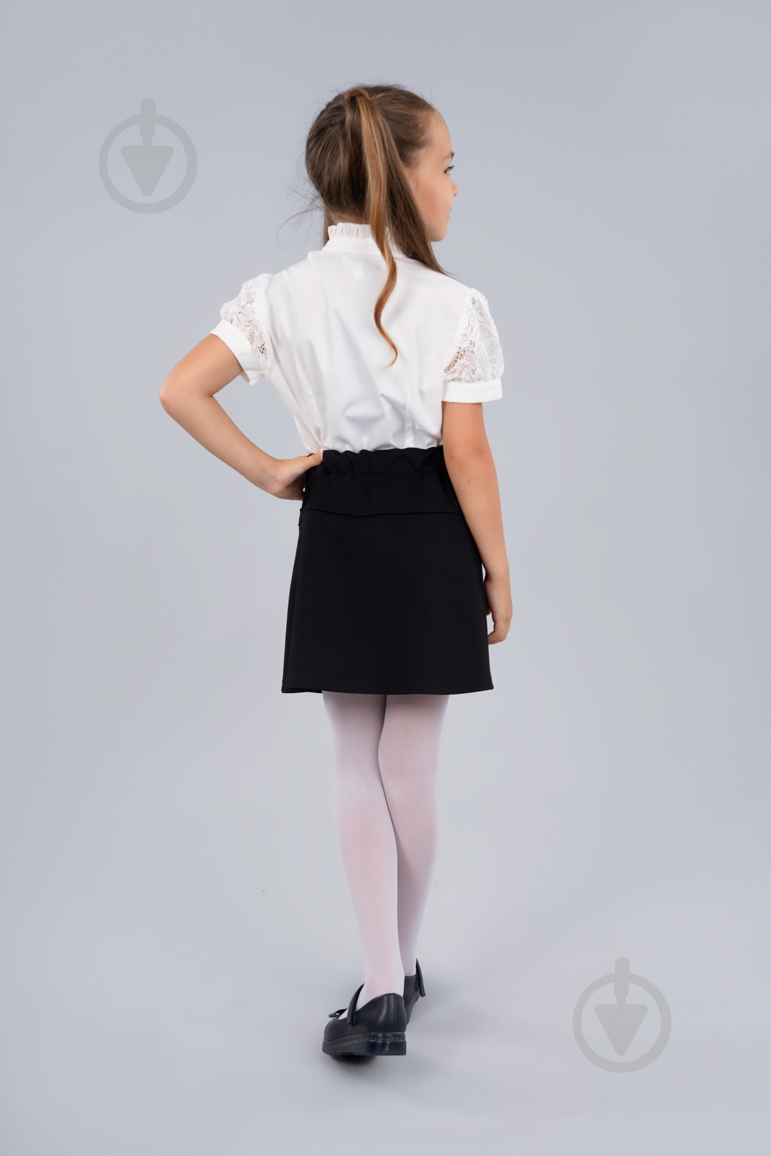 Блуза Sasha р.128 белый 3629 - фото 3