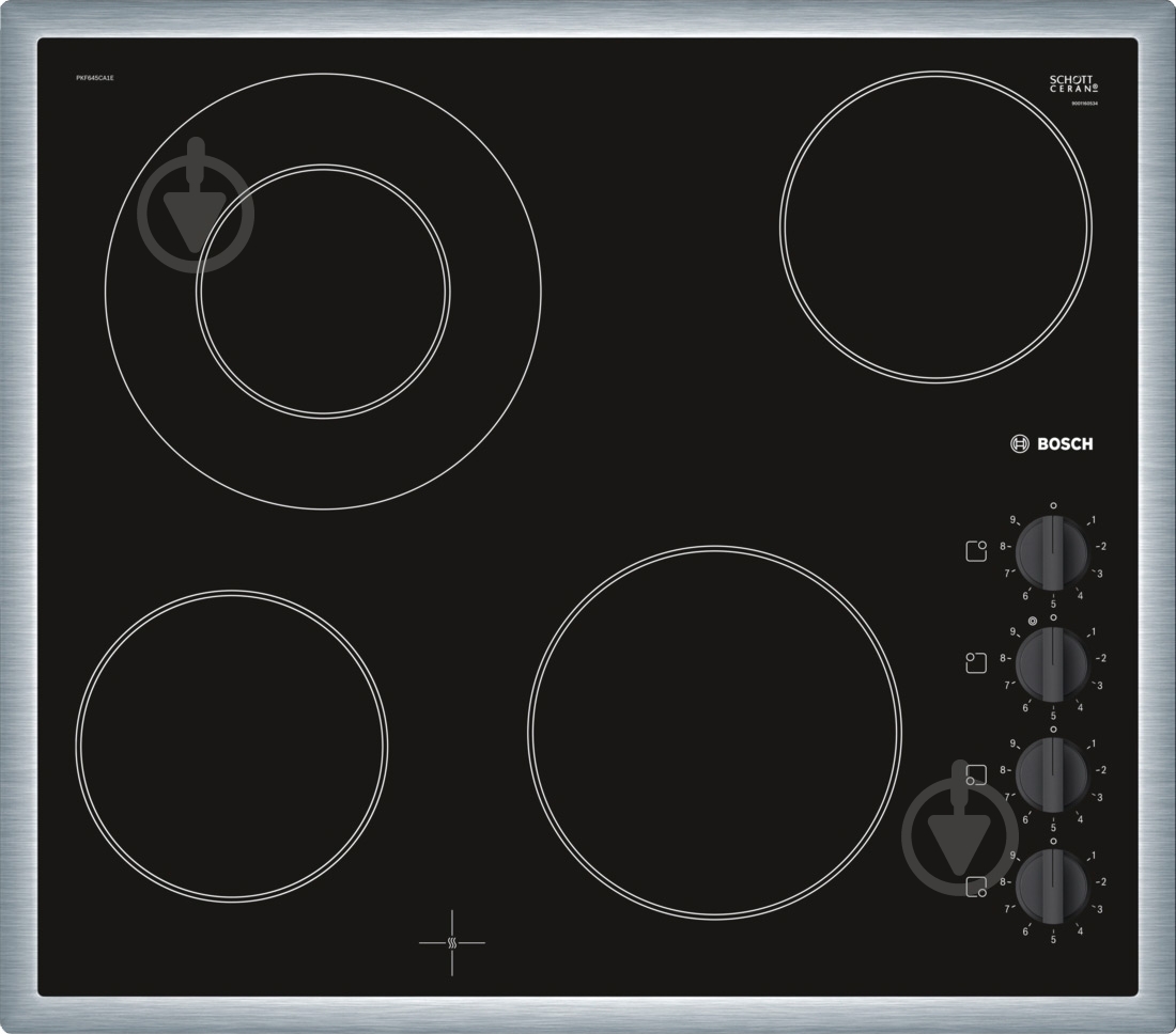 Варочная поверхность электрическая Bosch PKF645CA1E - фото 1 Варочная поверхность электрическая Bosch PKF645CA1E - фото 1
