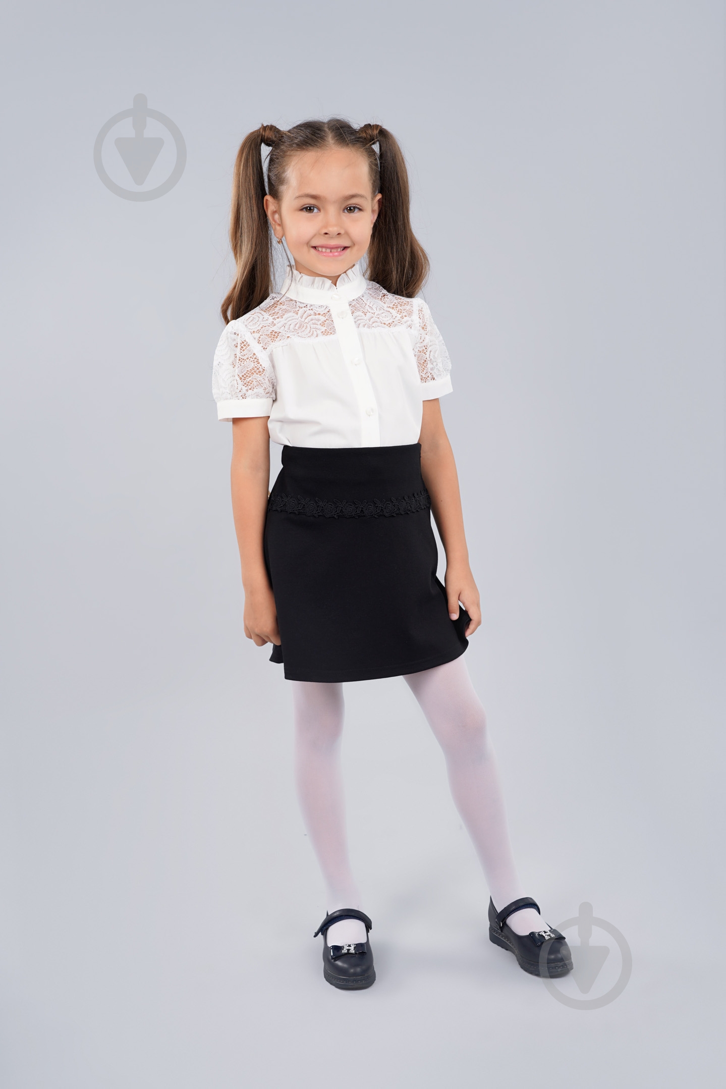 Блуза Sasha р.134 белый 3629 - фото 2