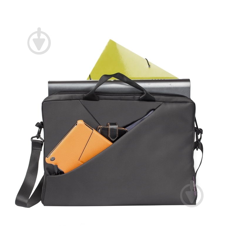 Сумка для ноутбука RivaCase 8730 15.6" grey (8730 (Grey)) - фото 7