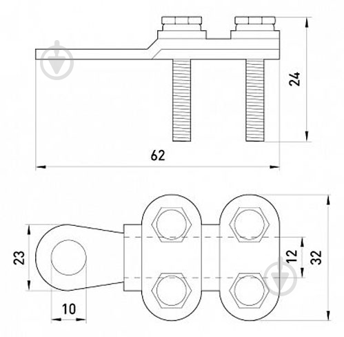 Наконечник кабельный E.NEXT e.end.stand.clamp.50.70 медный - фото 3