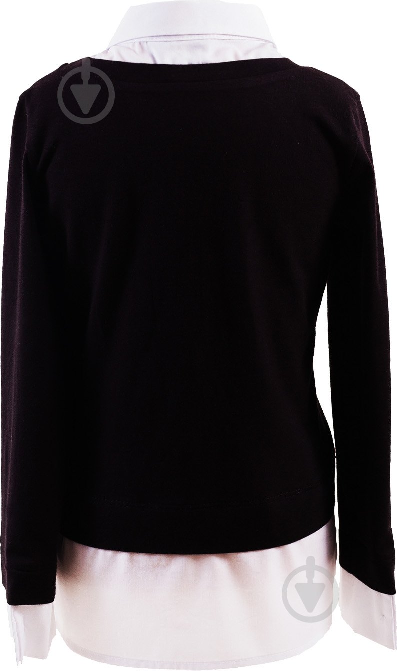 Блуза Sasha р.152 черный 4008 - фото 2 Блуза Sasha р.152 черный 4008 - фото 2