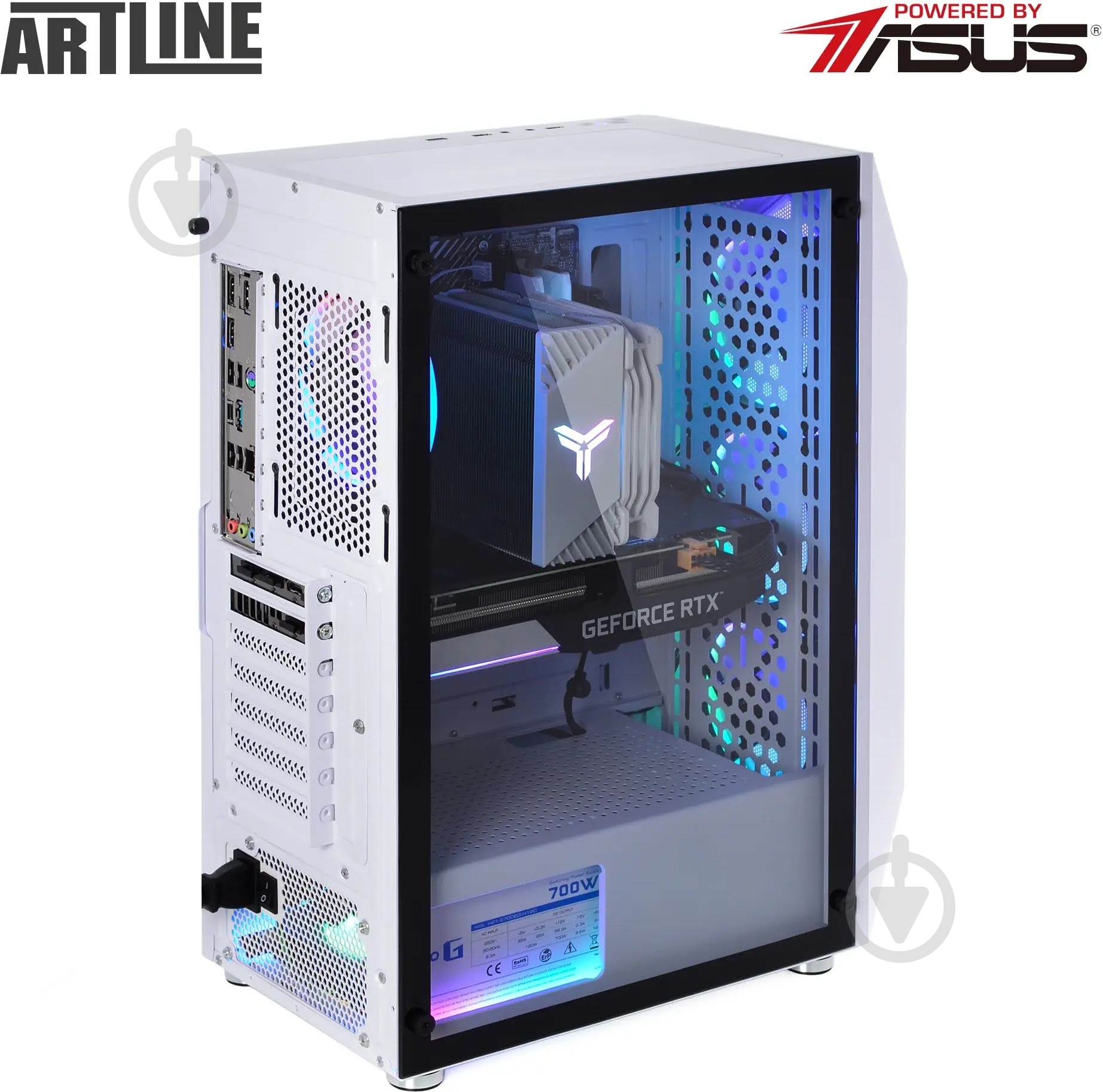 Компьютер Artline Gaming X39WHITE (X39Whitev87) white - фото 2 Компьютер Artline Gaming X39WHITE (X39Whitev87) white - фото 2