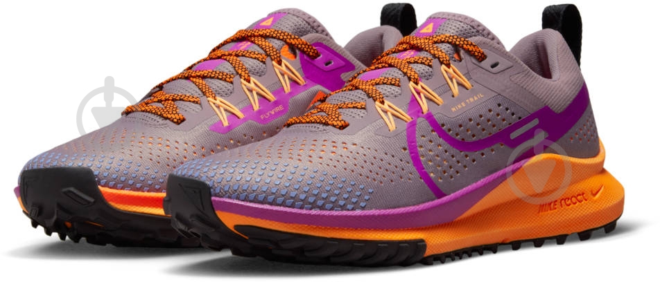Кроссовки женские Nike REACT PEGASUS TRAIL 4 DJ6159-500 р.38 фиолетовые - фото 5 Кроссовки женские Nike REACT PEGASUS TRAIL 4 DJ6159-500 р.38 фиолетовые - фото 5