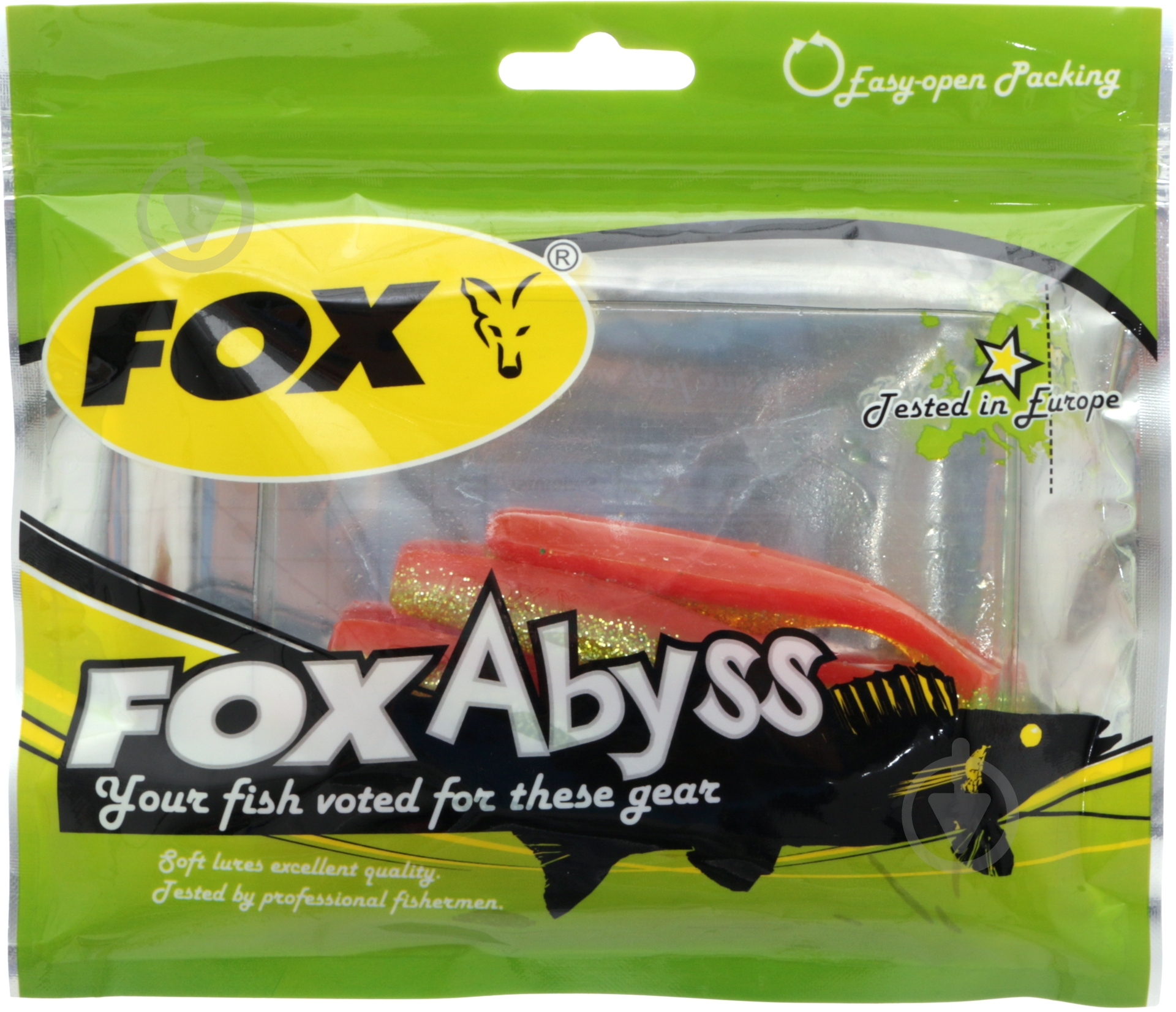 Виброхвост FOX Abyss 90 мм 8 шт. #071 - фото 2 Виброхвост FOX Abyss 90 мм 8 шт. #071 - фото 2