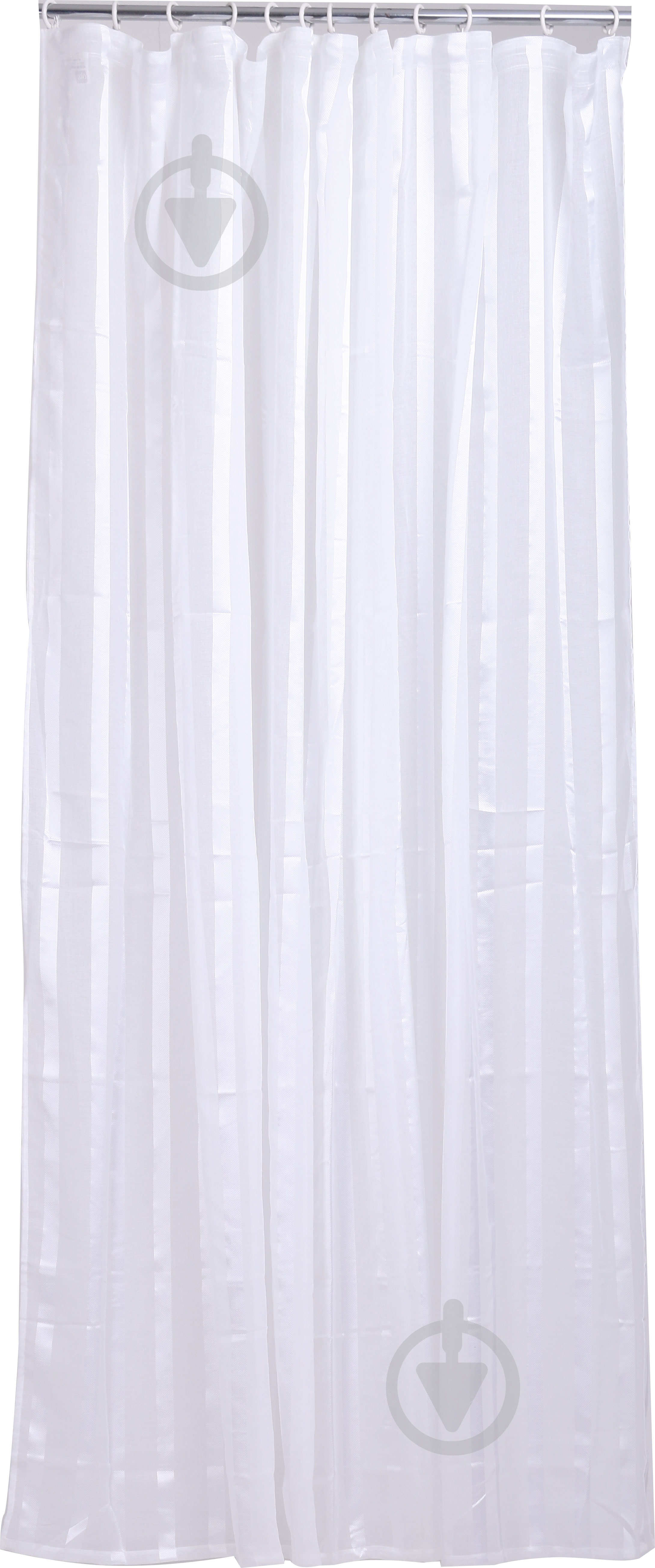 Тюль Stripe Jacquard 280х275 см белый UP! (Underprice) - фото 1