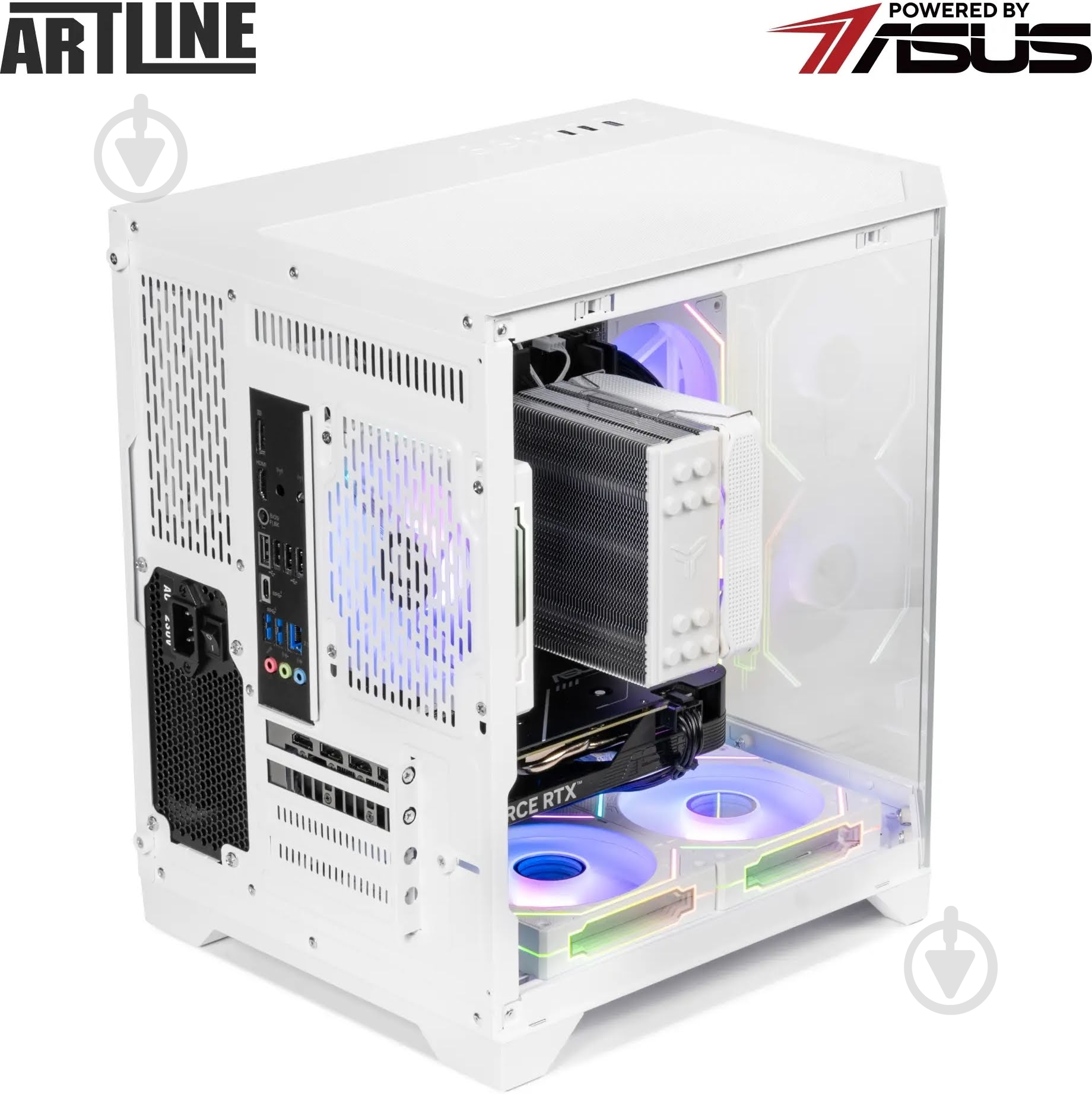 Компьютер Artline Gaming X39WHITE Windows 11 Home (X39Whitev85Win) white - фото 5