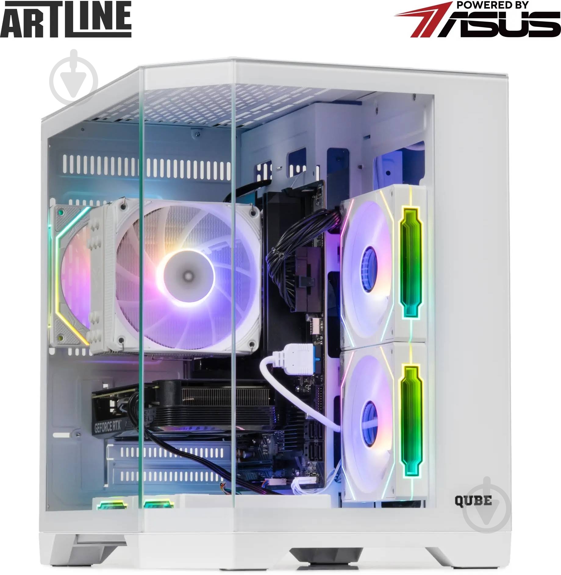 Компьютер Artline Gaming X39WHITE Windows 11 Home (X39Whitev86Win) white - фото 3