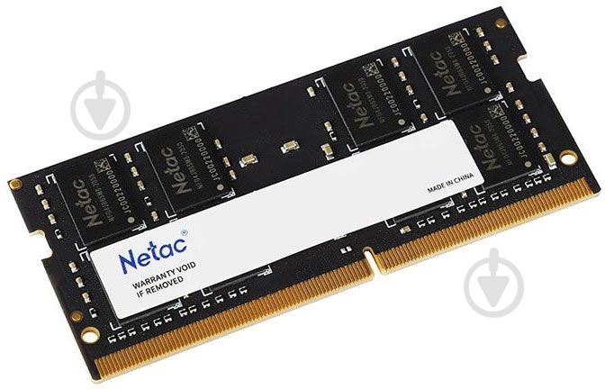 Оперативна пам'ять Netac SODIMM DDR4 16 GB (1x16GB) 2666 MHz (NTBSD4N26SP-16) - фото 2 Оперативна пам'ять Netac SODIMM DDR4 16 GB (1x16GB) 2666 MHz (NTBSD4N26SP-16) - фото 2