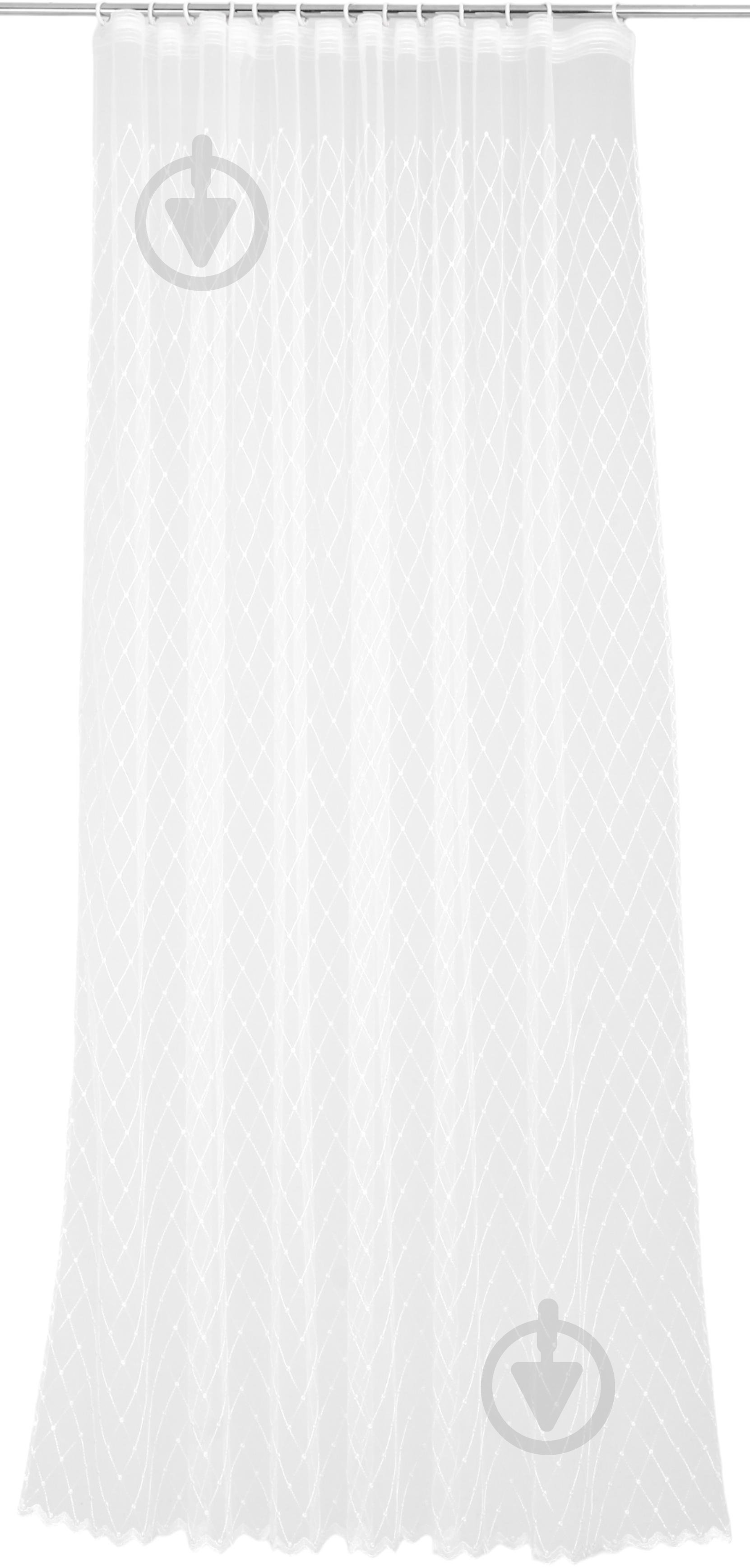 Тюль на тесьме 500х280 белая 9203 Deco - фото 1