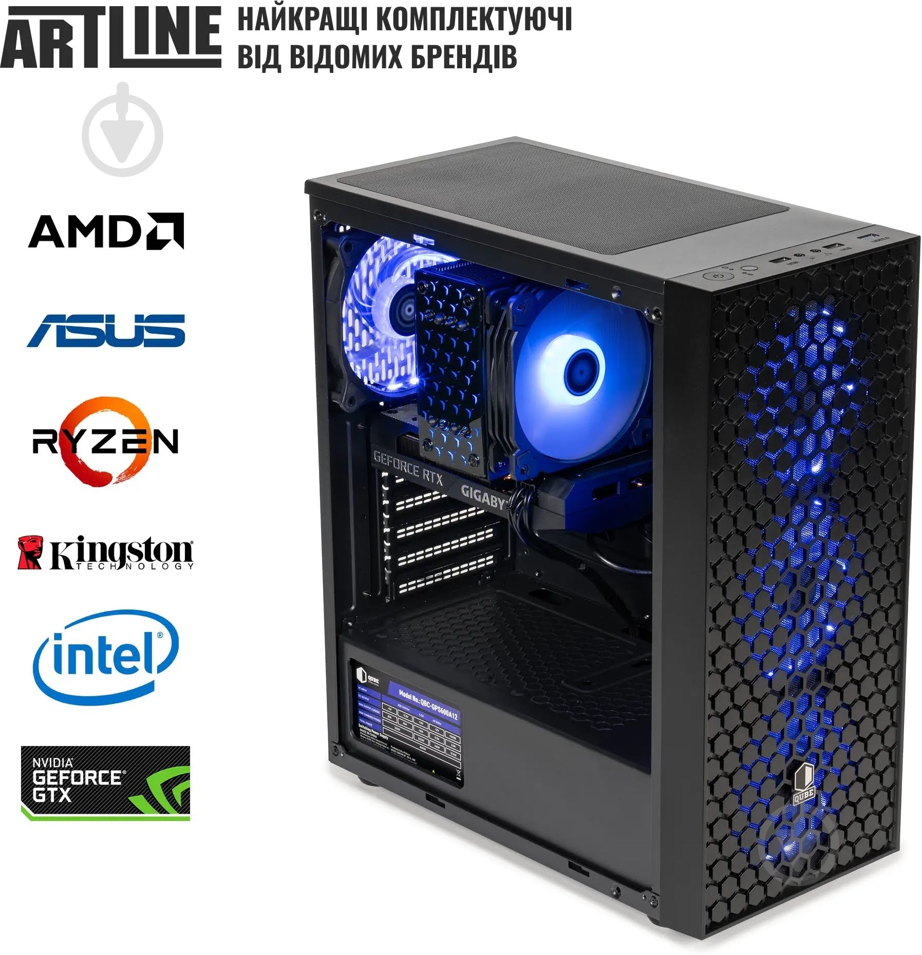 Компьютер Artline Gaming X43 (X43v48) black - фото 8