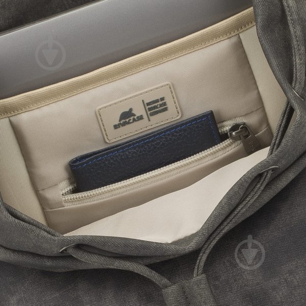Рюкзак для ноутбука RivaCase 12" grey (8912 (Grey)) - фото 7