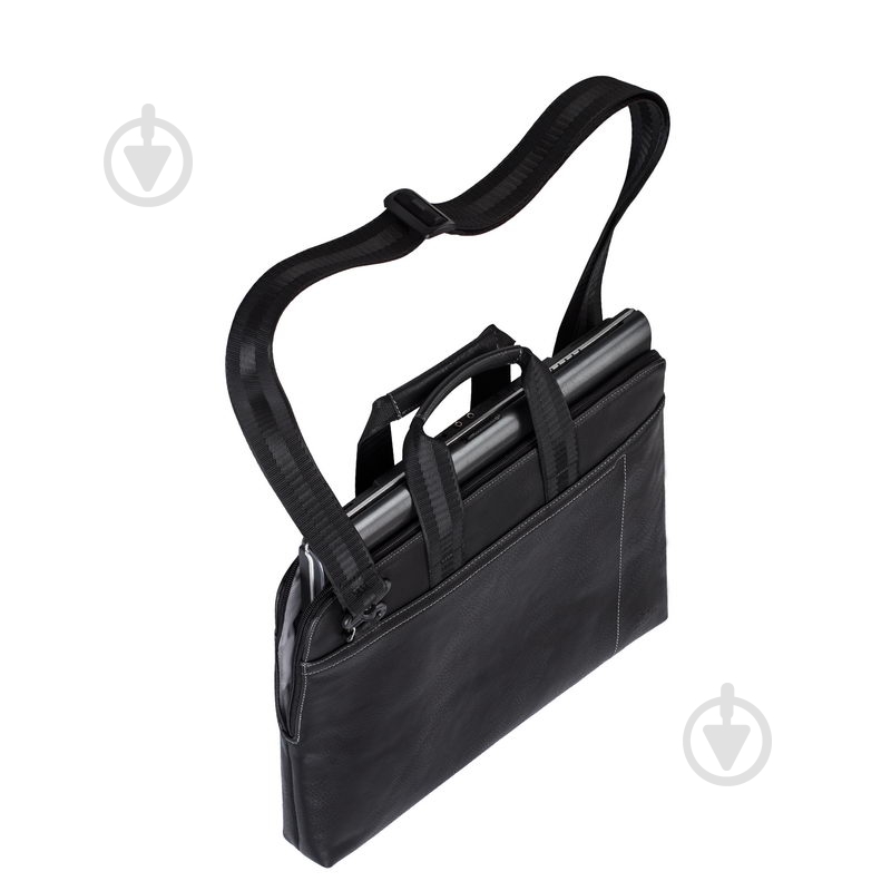 Сумка для ноутбука RivaCase 13.3" black (8920 PU (Black)) - фото 3 Сумка для ноутбука RivaCase 13.3" black (8920 PU (Black)) - фото 3