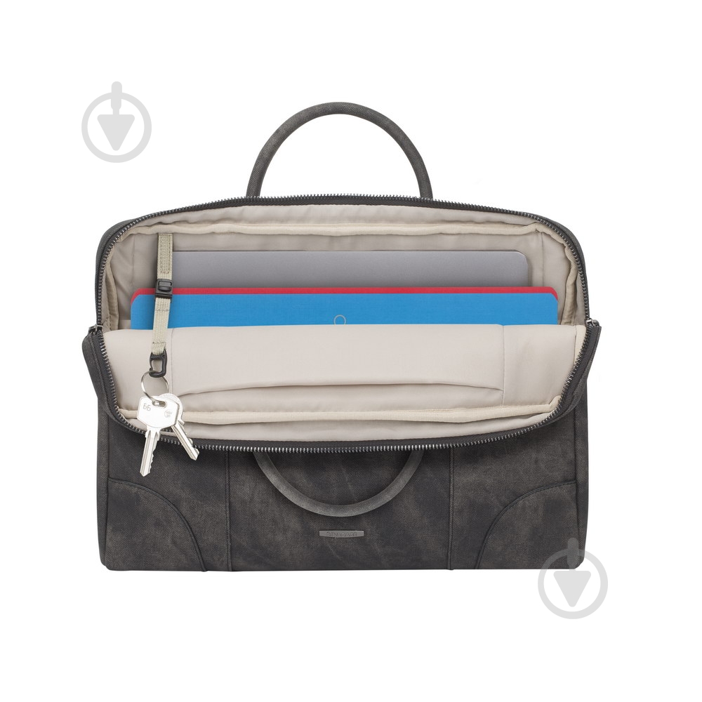 Сумка для ноутбука RivaCase 14" grey (8922 (Grey)) - фото 4