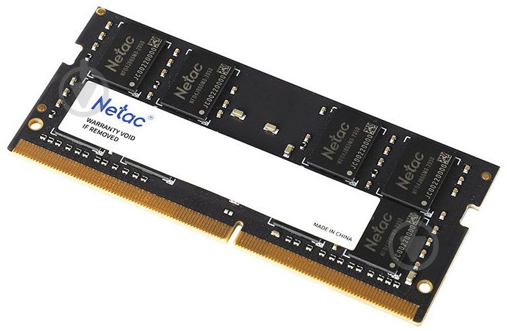 Оперативна пам'ять Netac DDR4 SDRAM 16 GB (1x16GB) 2666 MHz (NTBSD4P26SP-16) - фото 3 Оперативна пам'ять Netac DDR4 SDRAM 16 GB (1x16GB) 2666 MHz (NTBSD4P26SP-16) - фото 3