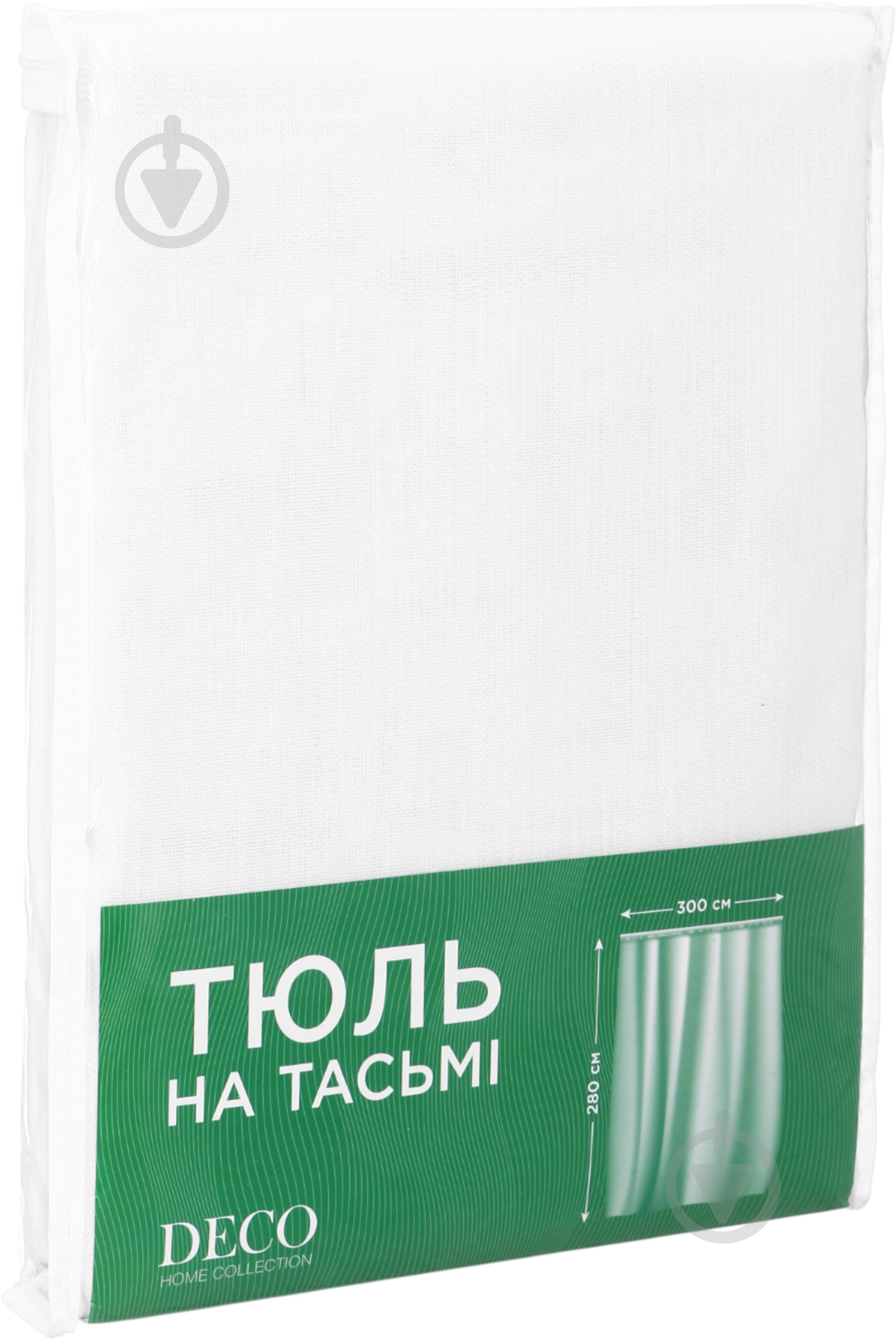 Тюль на тесьме 300х280 белая SRB 63 Deco - фото 5