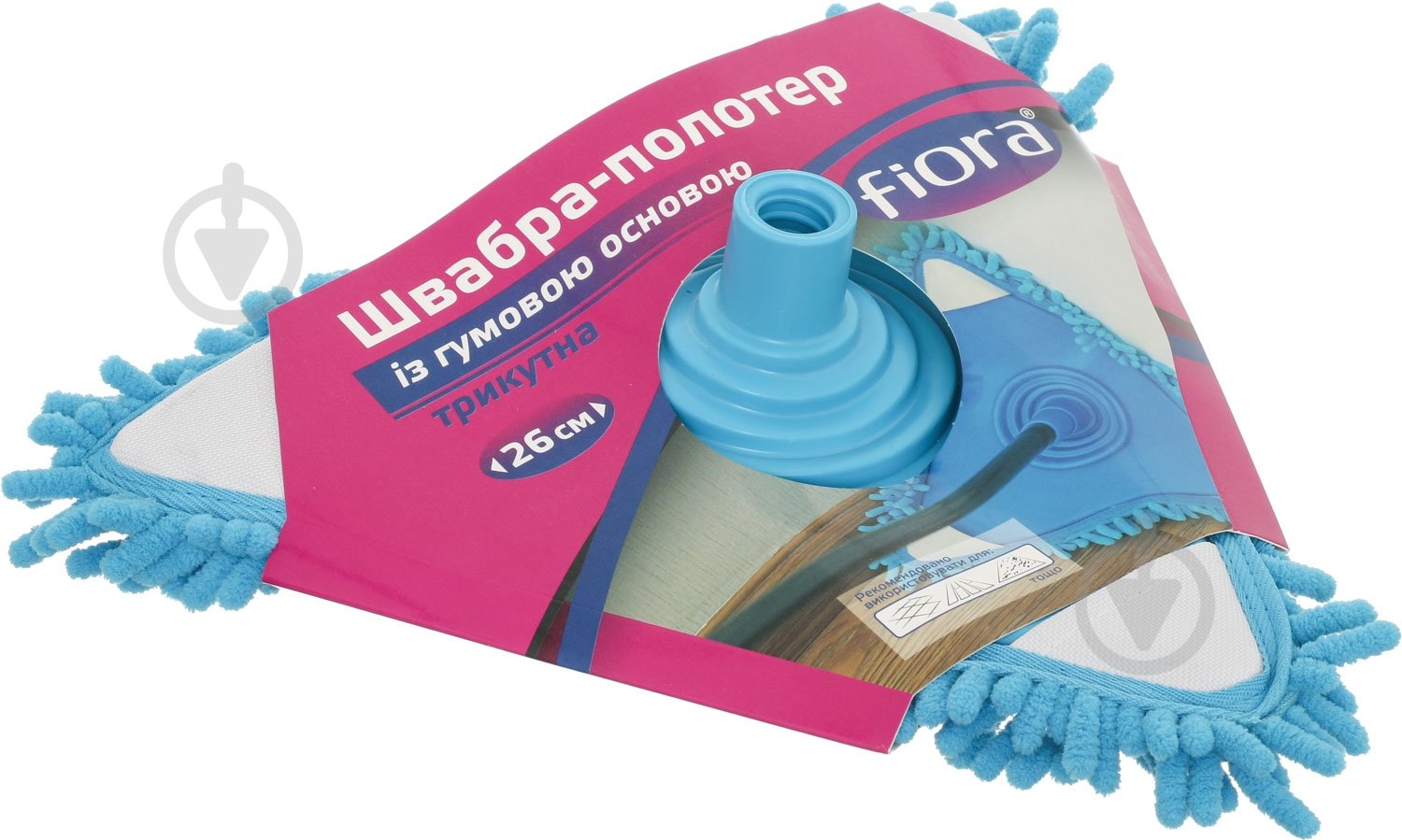 Швабра-натирач для підлоги Fiora® трикутна 26 см - фото 7