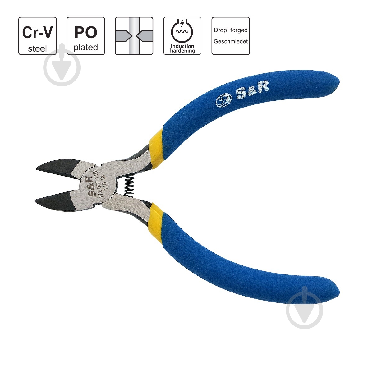 Бокорезы S&R Mini 115 мм 172007115 - фото 1 Бокорезы S&R Mini 115 мм 172007115 - фото 1