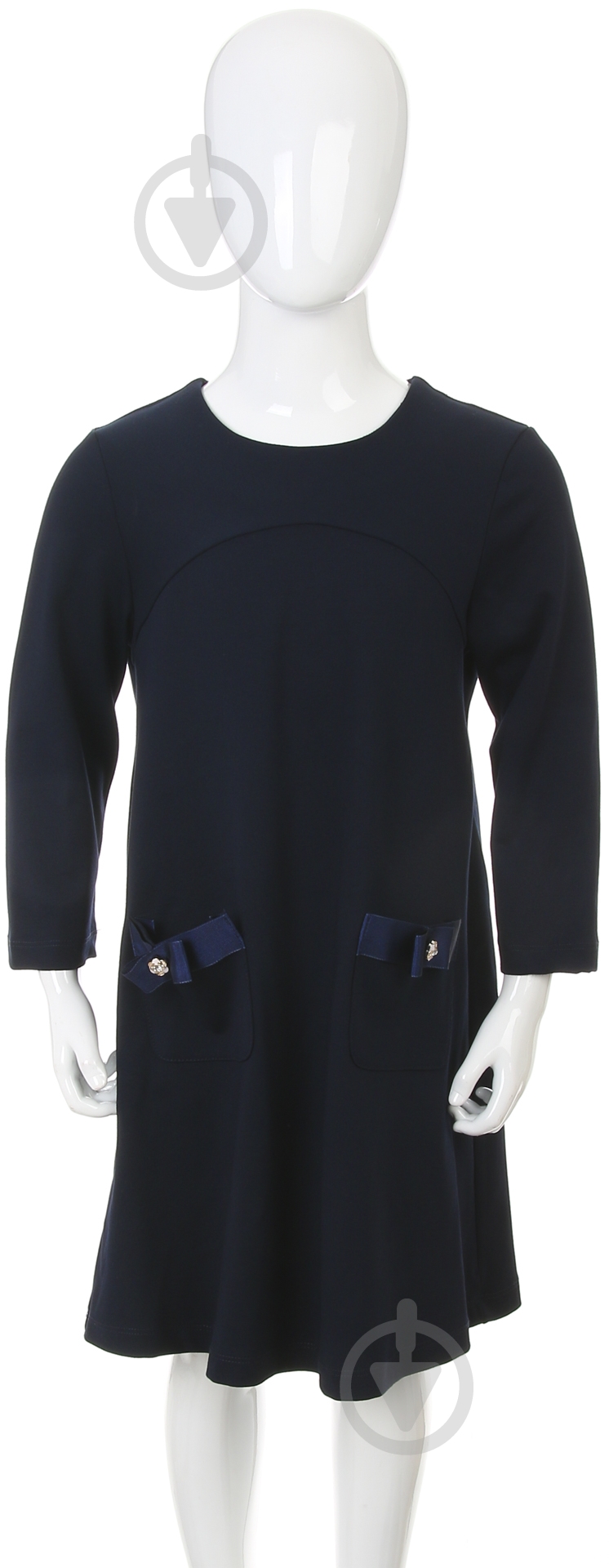 Платье Sasha р.140 синий 3964/2 - фото 1