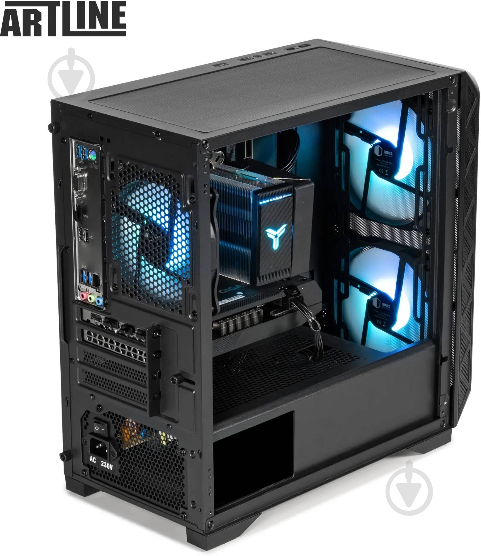 Компьютер Artline Gaming X43 (X43v60) black - фото 11