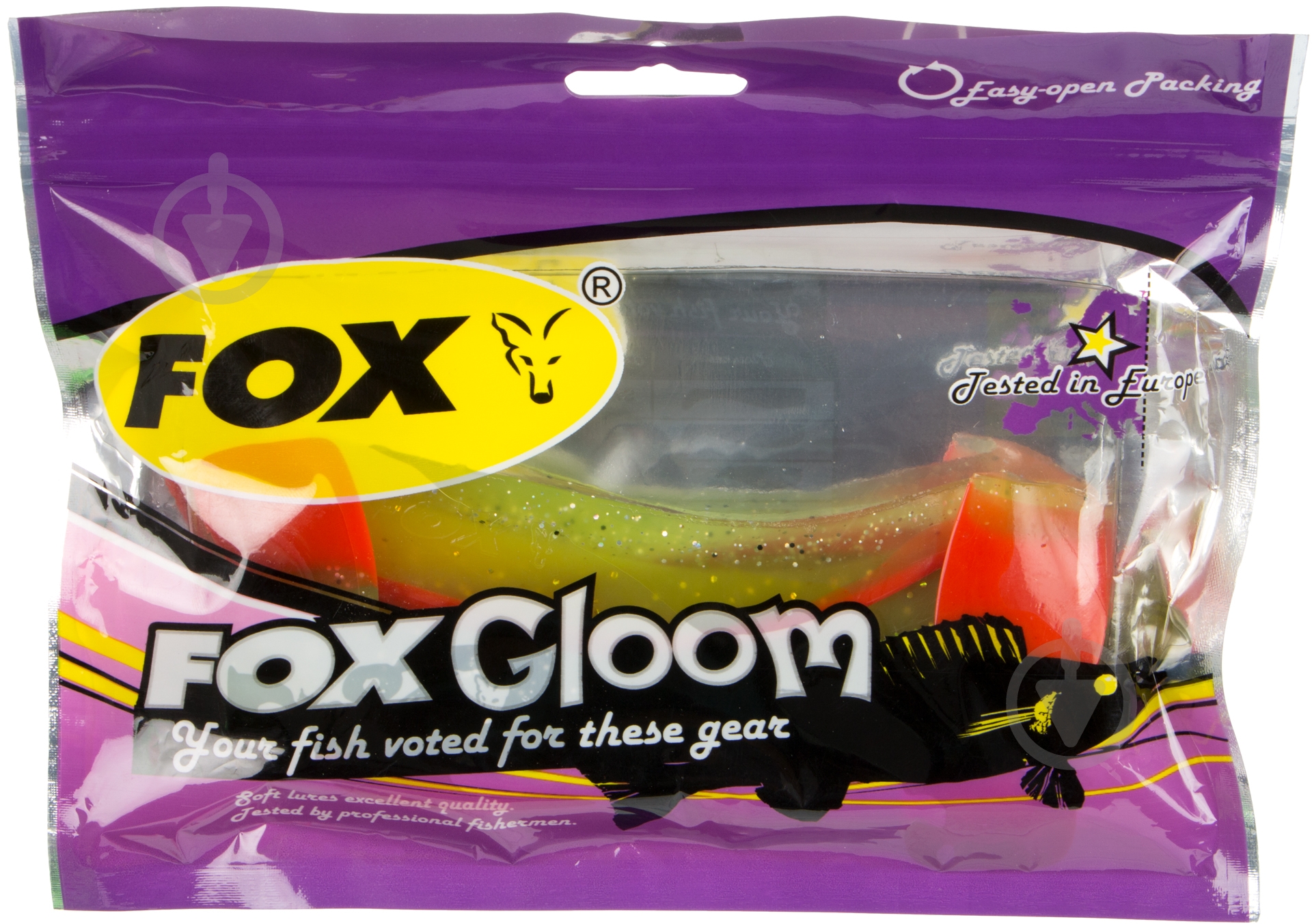 Виброхвост FOX Gloom 140 мм 3 шт. #064 - фото 2 Виброхвост FOX Gloom 140 мм 3 шт. #064 - фото 2