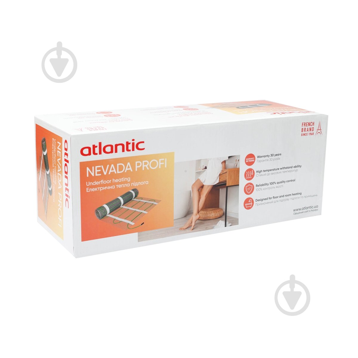 Нагрівальний мат Atlantic Nevada Profi EcoPRO-200-1.0/200 W/m2 - фото 1
