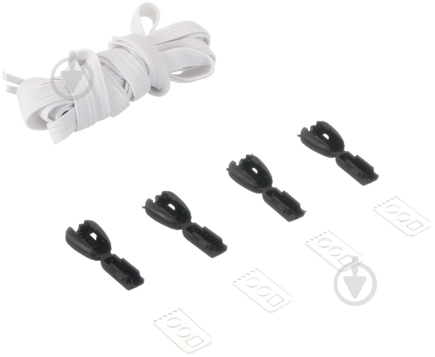 Шнурки Rolli fix002 белый - фото 1