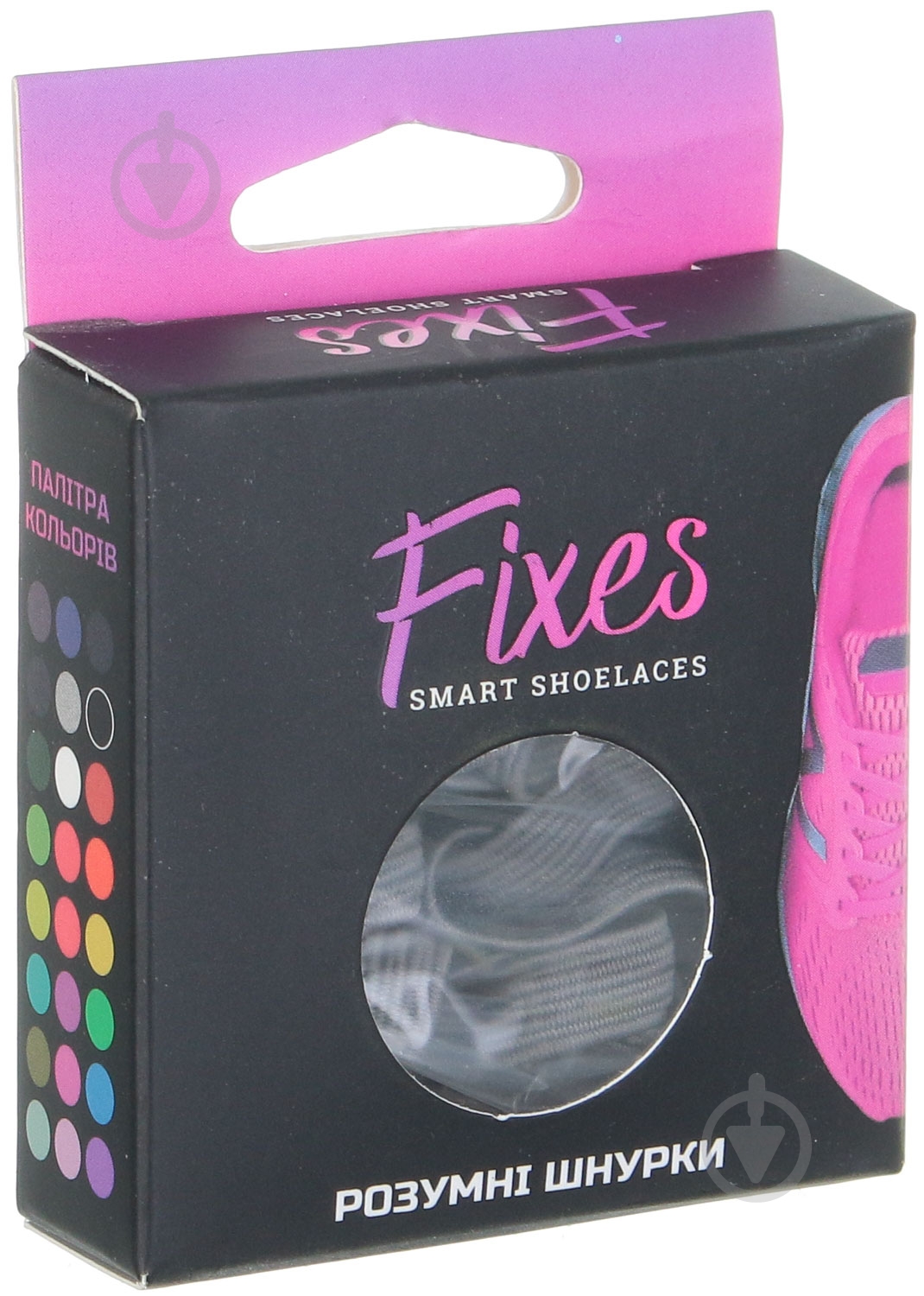 Шнурки Rolli fix004 серый - фото 1