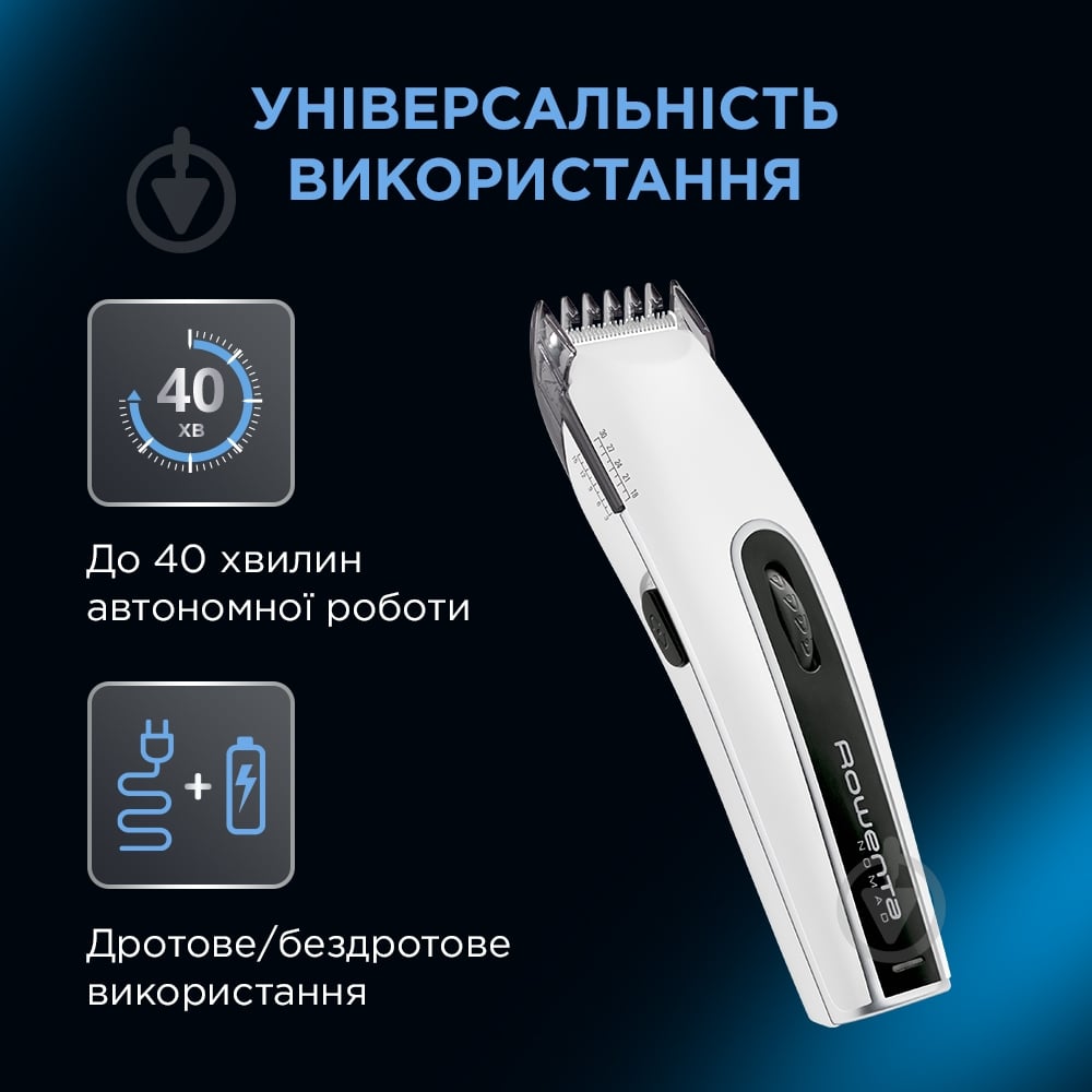 Машинка для стрижки Rowenta TN1400F1 - фото 3