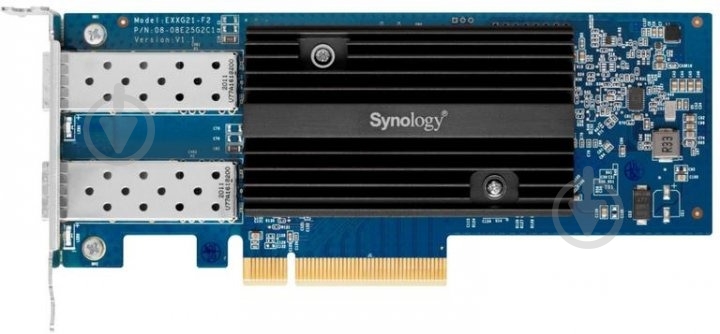 Сетевой адаптер Synology 10GB SFP+ E10G21-F2 - фото 1
