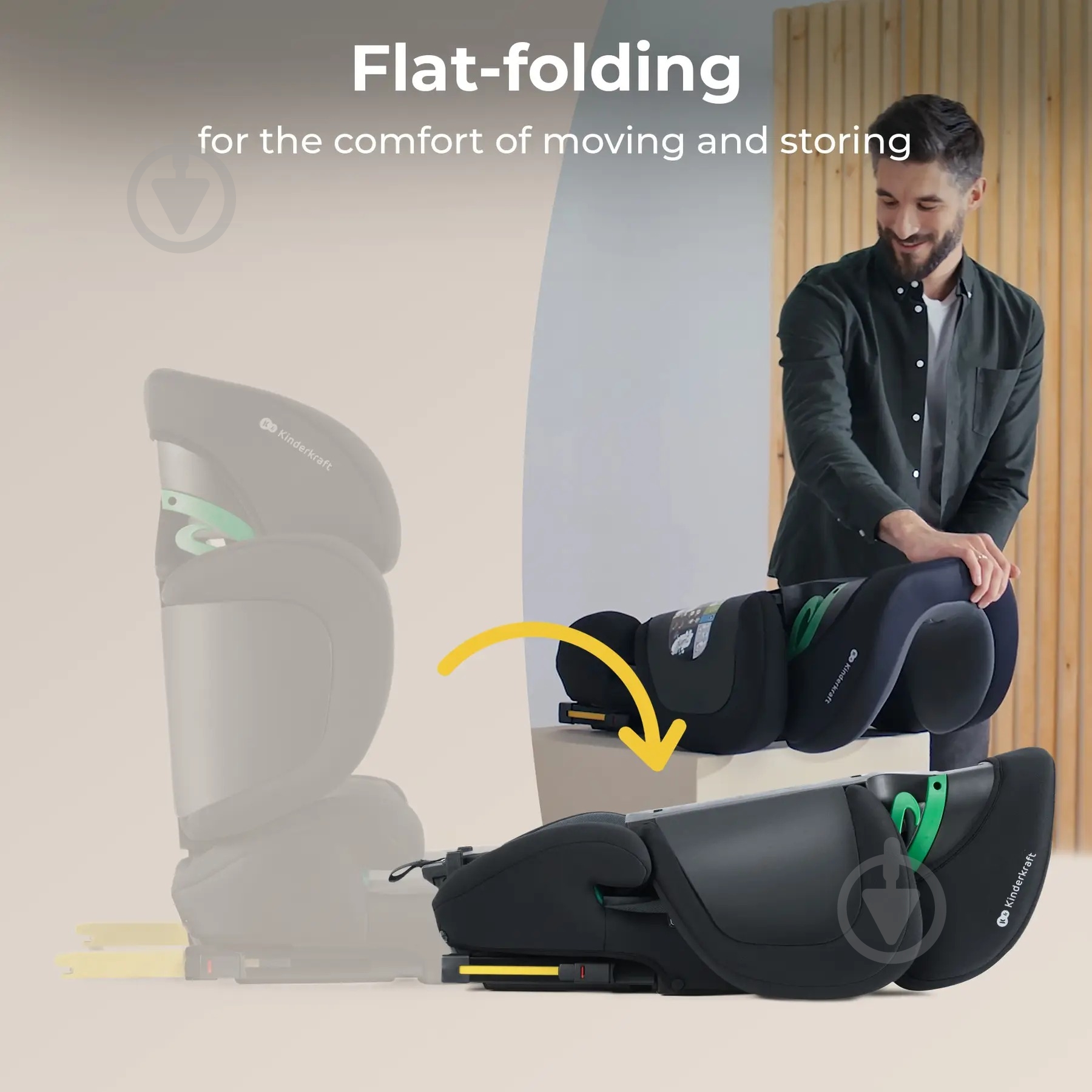 Автокрісло Kinderkraft Xpand 2 i-Size Graphite Black KCXPAN02BLK0000 - фото 13 Автокрісло Kinderkraft Xpand 2 i-Size Graphite Black KCXPAN02BLK0000 - фото 13