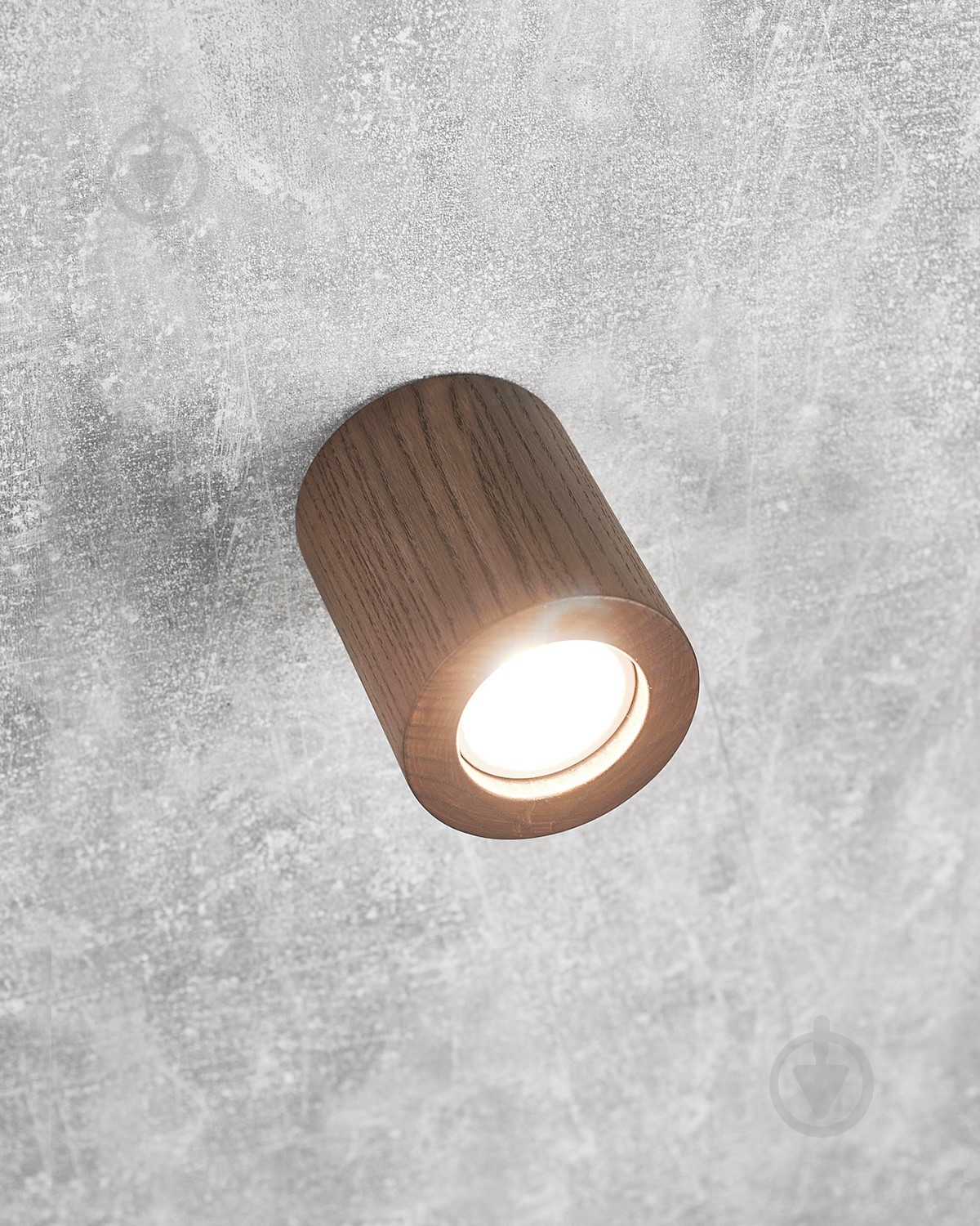 ВИТРИНА! Светильник точечный Iterna Ceiling LW007 35 Вт GU5.3 дерево темное - фото 1