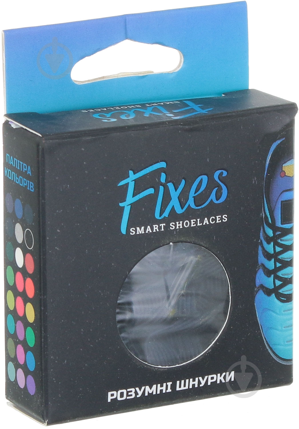 Шнурки Rolli fix008 синий - фото 1