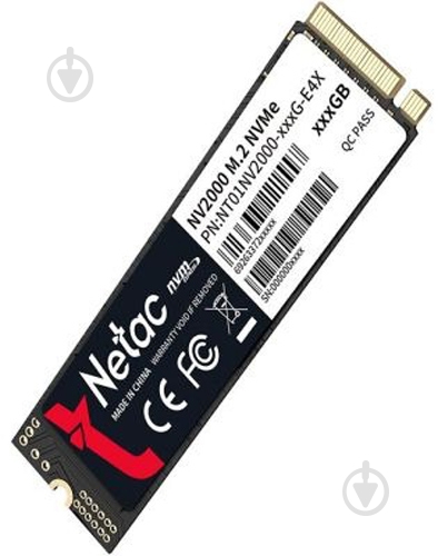 SSD-накопичувач Netac 256GB M.2 (NT01NV2000-256-E4X) - фото 3