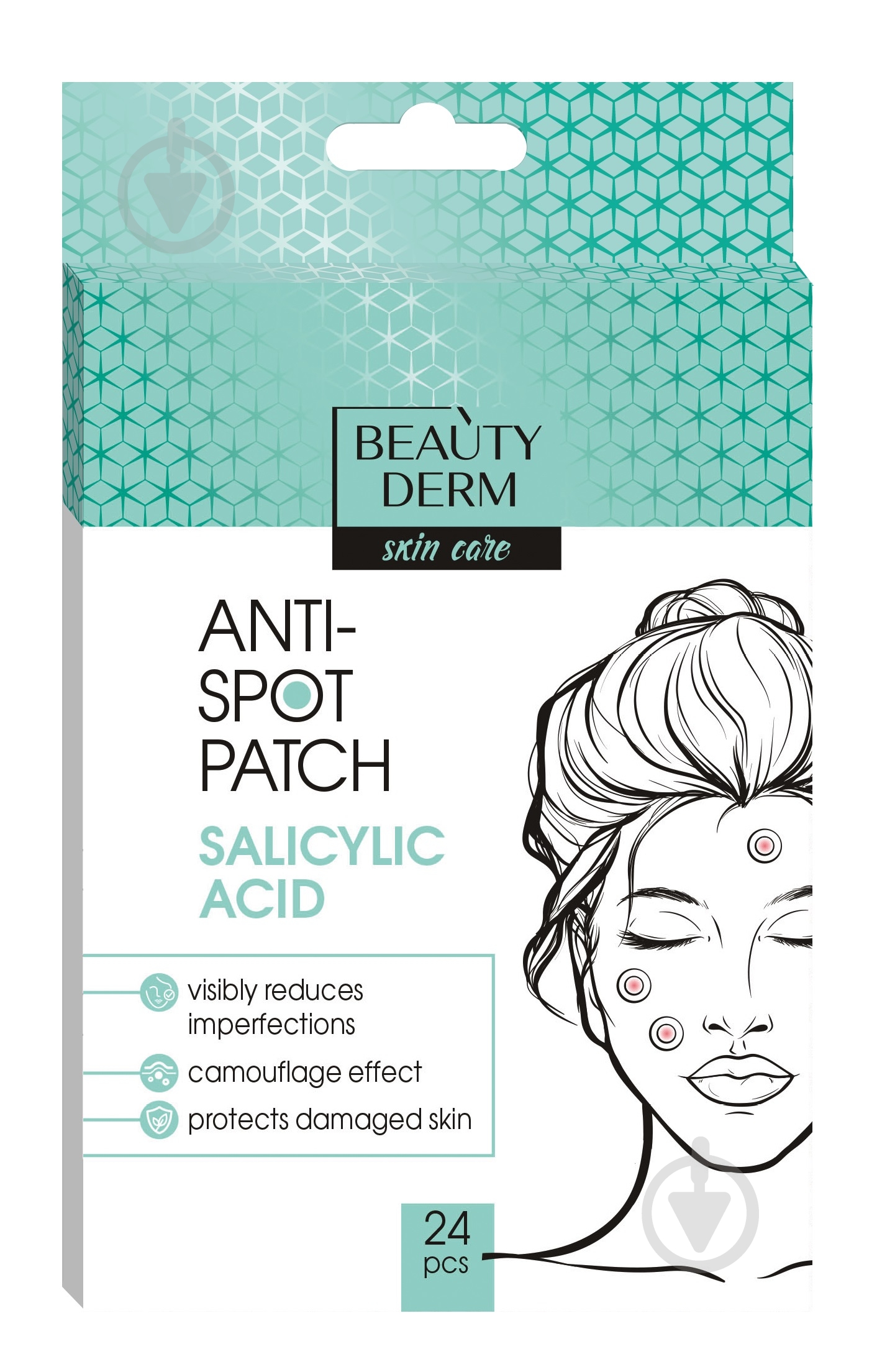 Патчи Beautyderm против недостатков кожи 24 шт. - фото 1 Патчи Beautyderm против недостатков кожи 24 шт. - фото 1