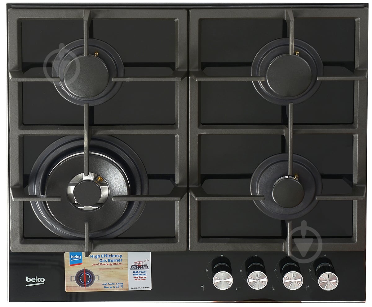 Варочная поверхность газовая Beko HILW 64225 S - фото 1