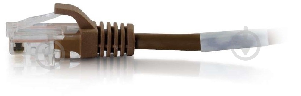 Патч-корд C2G Cat5e 0,5 м коричневый - фото 2