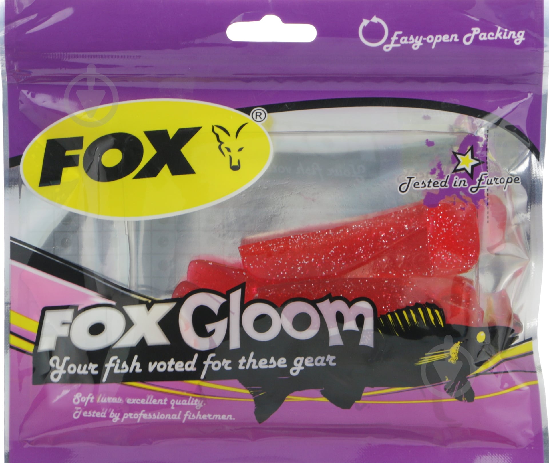 Виброхвост FOX Gloom 80 мм 8 шт. #035 - фото 2 Виброхвост FOX Gloom 80 мм 8 шт. #035 - фото 2