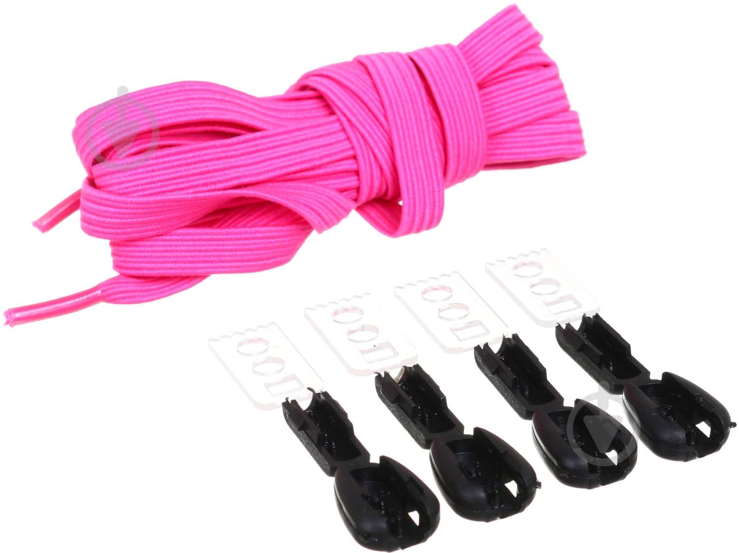 Шнурки Rolli fix017 рожевий - фото 2