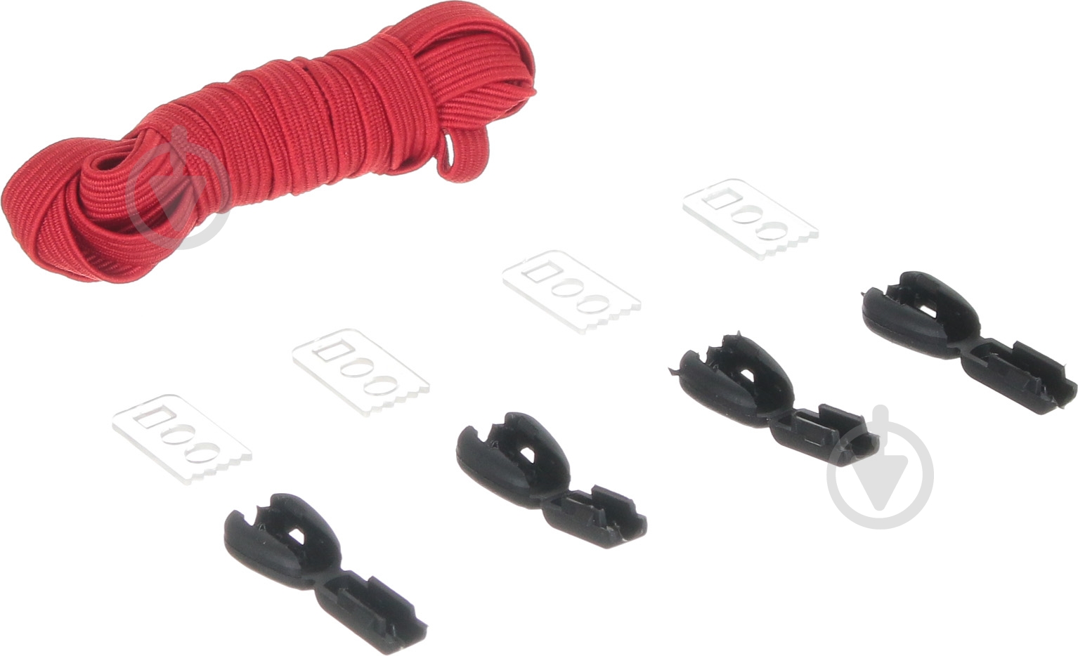 Шнурки Rolli fix018 красный - фото 2