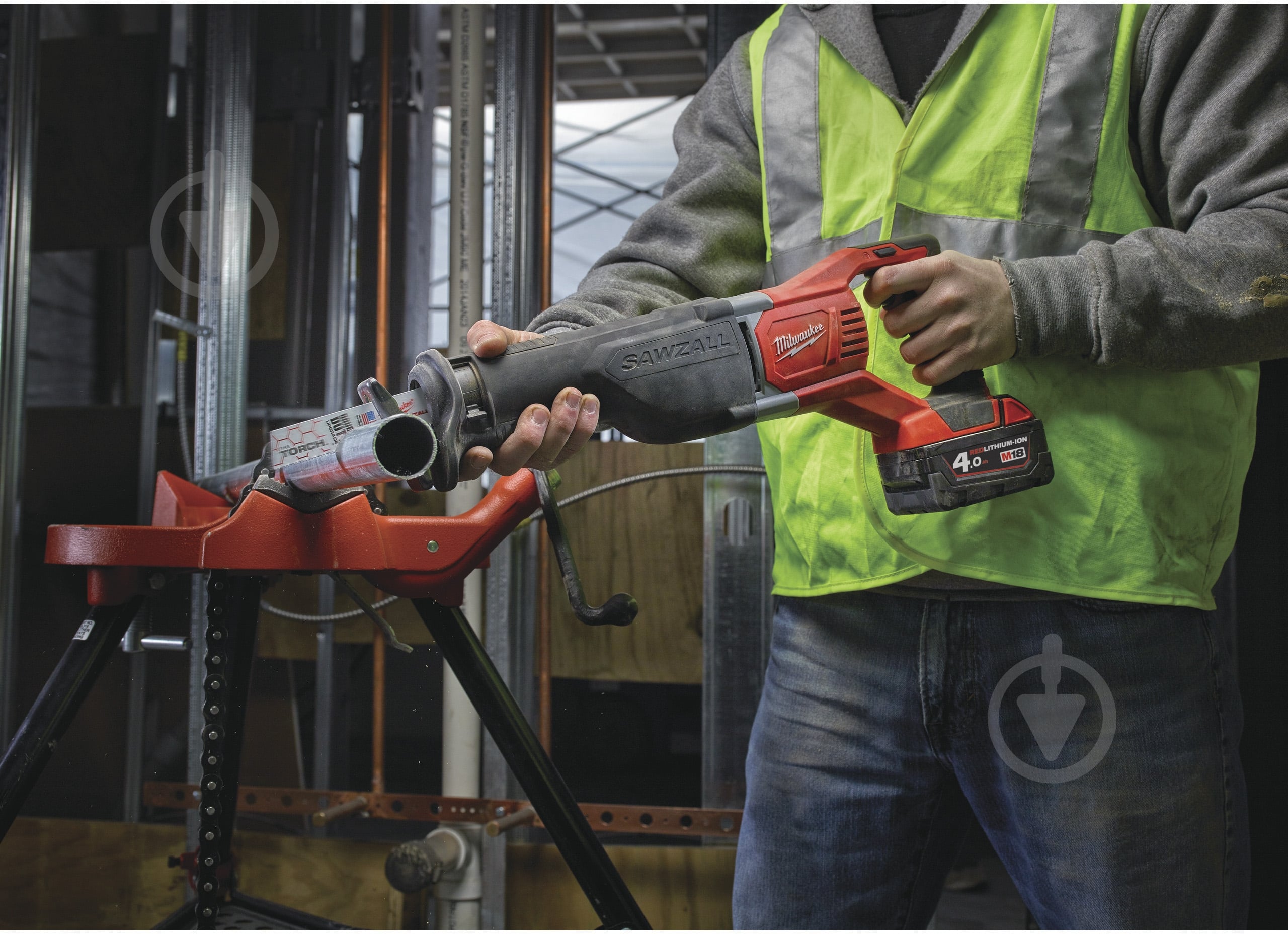 Пила шабельна Milwaukee M18 BSX-0 4933447275 - фото 3 Пила шабельна Milwaukee M18 BSX-0 4933447275 - фото 3